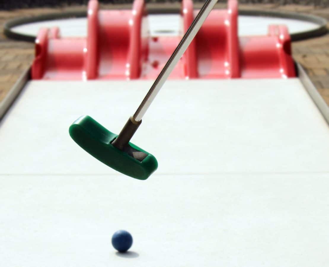 Crazy golf